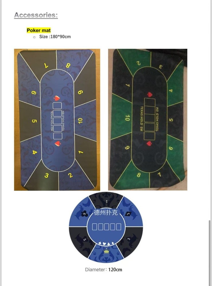 game card chips poker table - 4