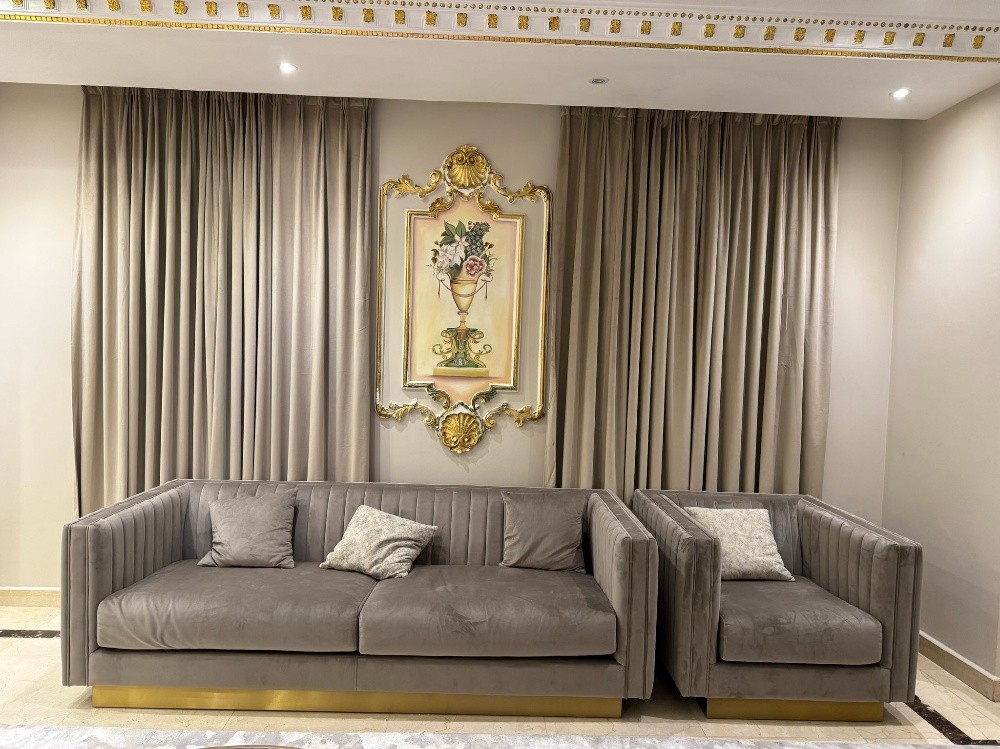 Curtain and sofa new making - 6