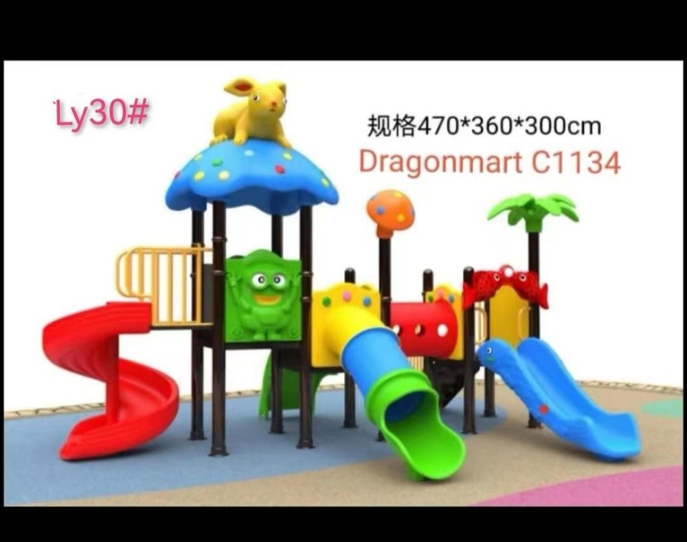 playground slide swing outdoortoy - 3