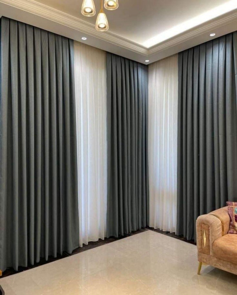 Curtain New meking, Carpet, sofa - 4