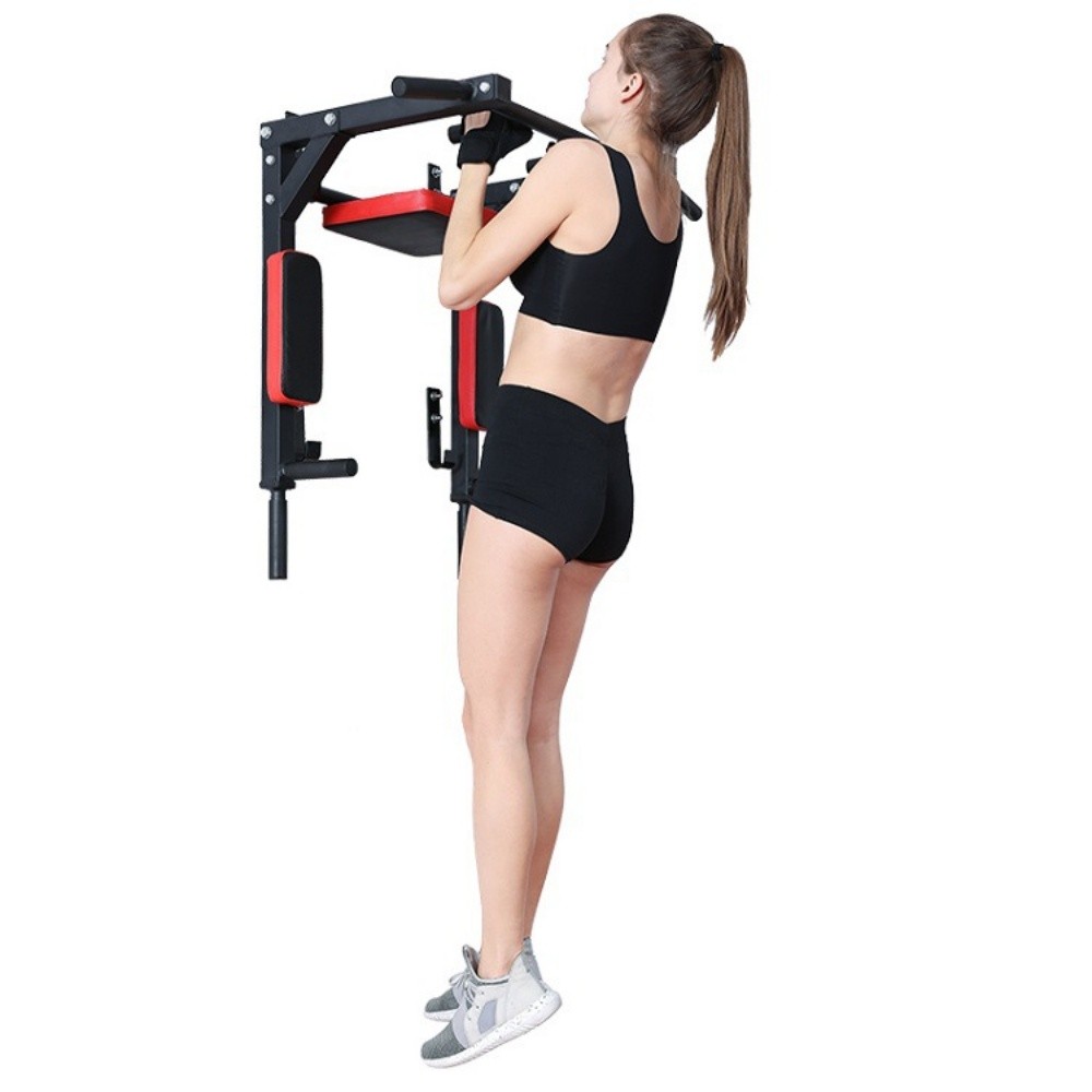 Wall pull up training door bar - 14