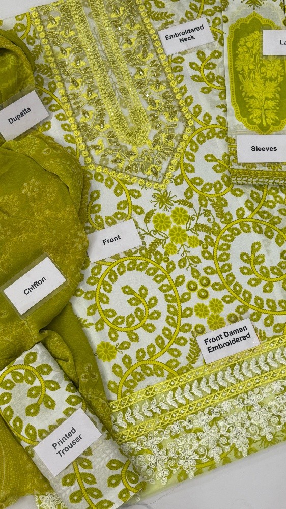 ladies suit Pakistani brand - 1