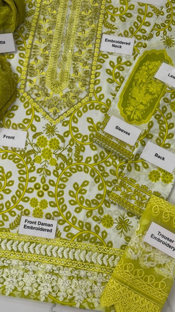 ladies suit Pakistani brand - 2
