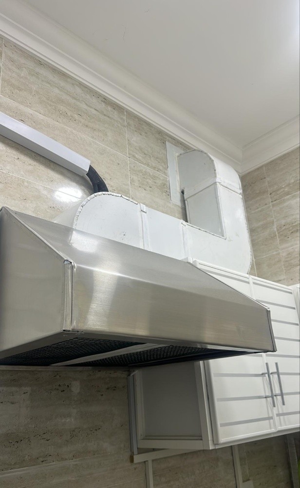 Stan steel kitchen hood - 1