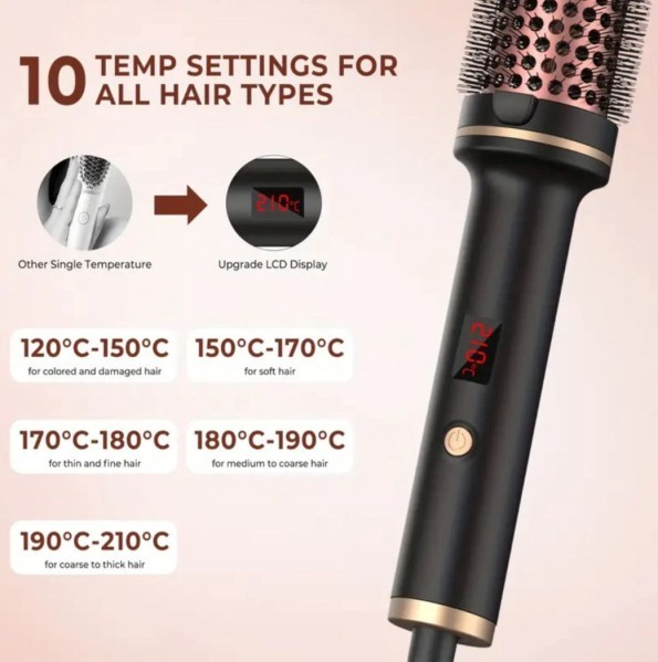 Heated Hair Brush - 3