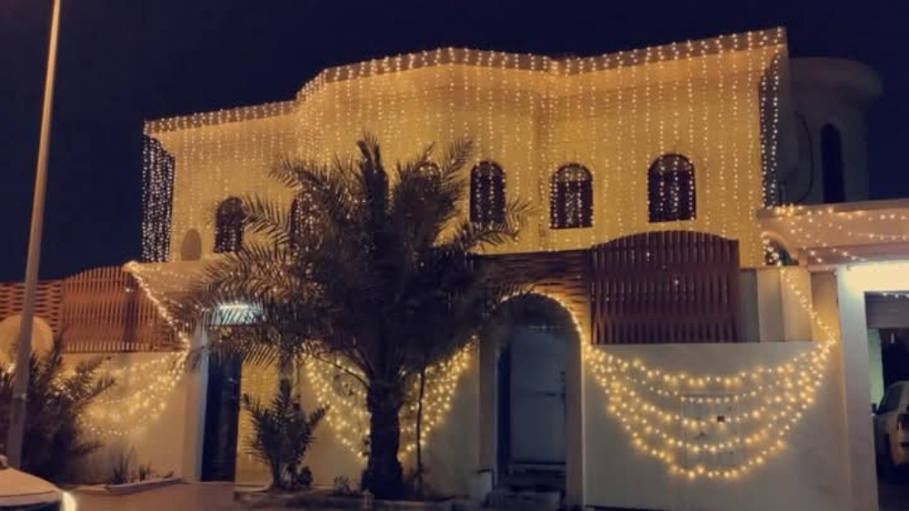 ديكورات إضاءة الزفاف في قطر - 12