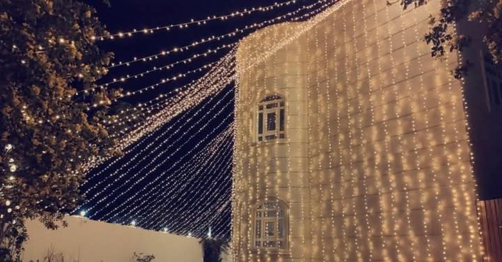 ديكورات إضاءة الزفاف في قطر - 5