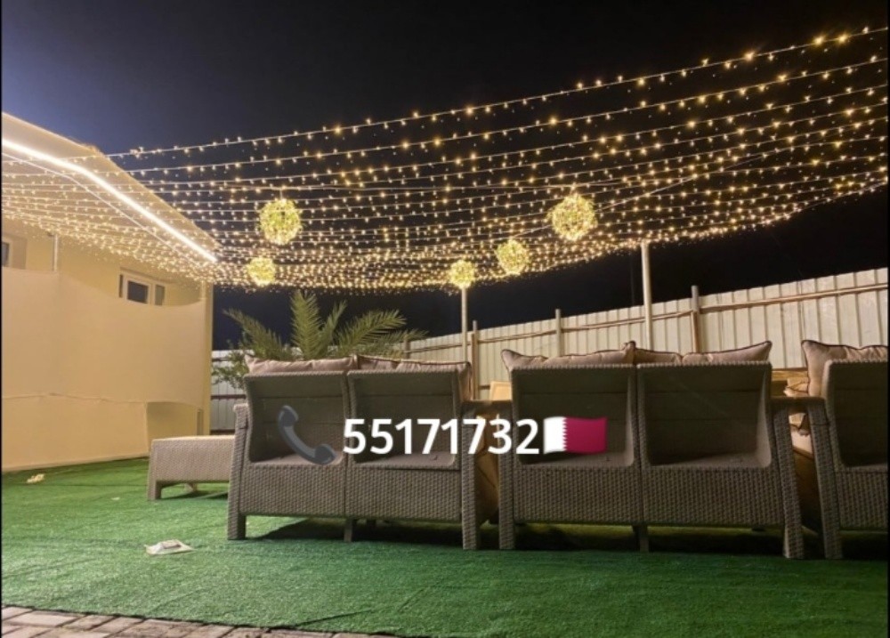 Wedding lighting decoration Qatar - 5