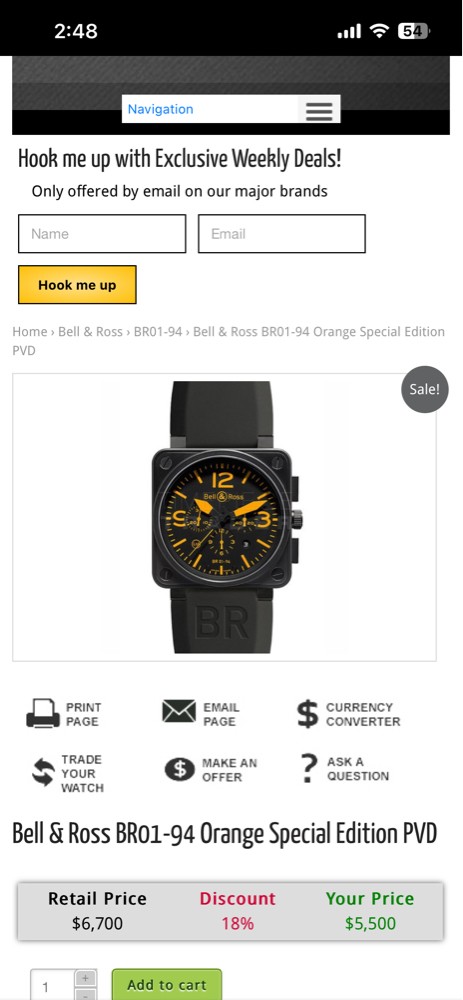 modal BR01-94-00555 Swiss made - 1