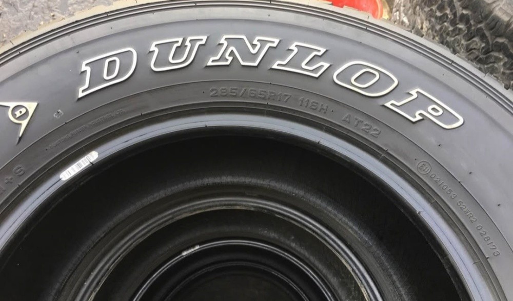 285/65/17#Dunlop tire - 2