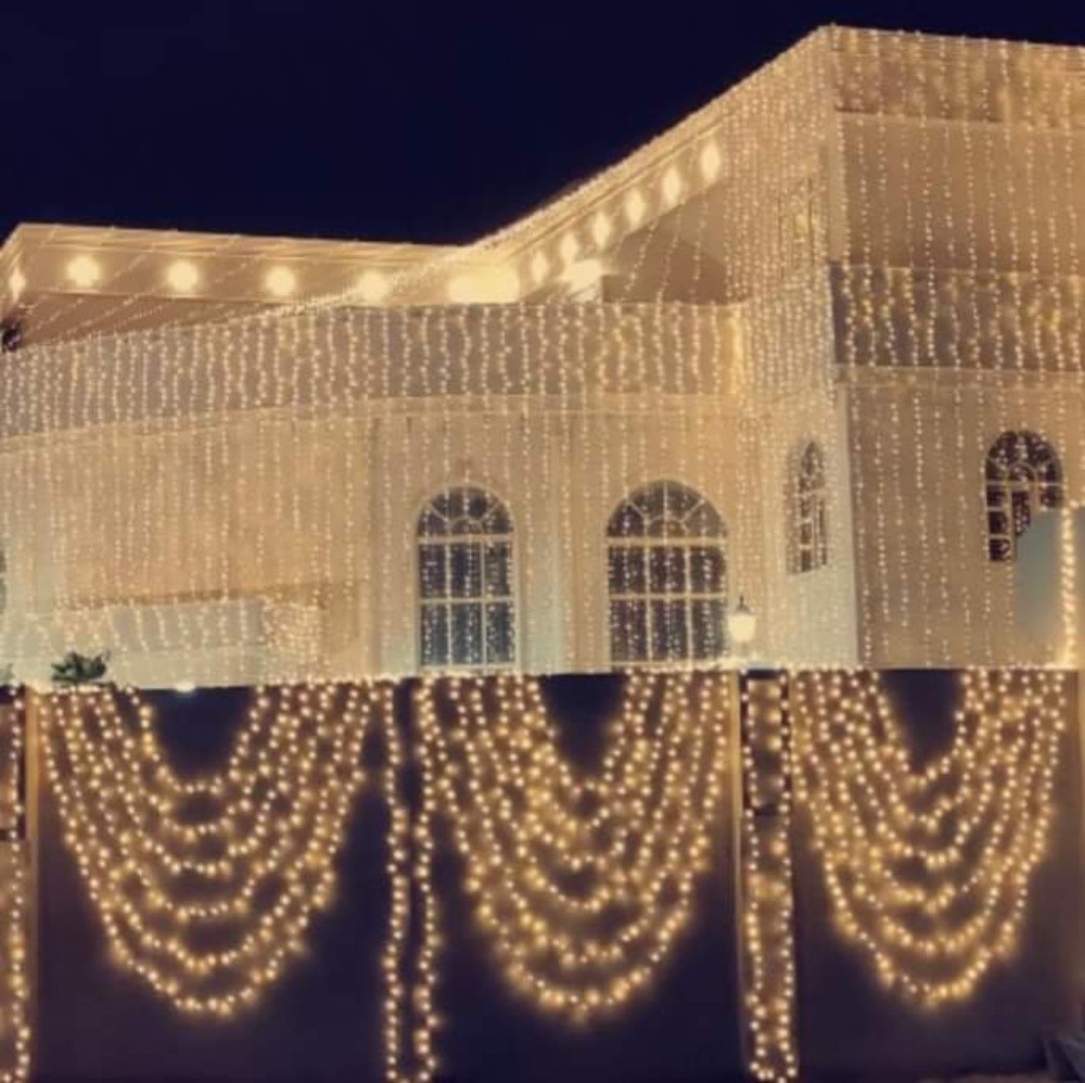 ديكورات إضاءة الزفاف في قطر - 1