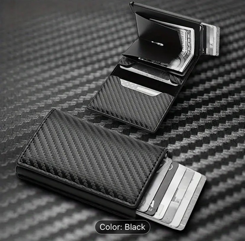 carbon fiber wallet for men  - 1