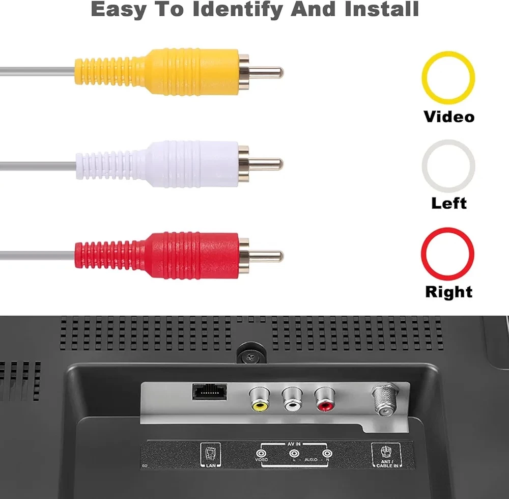 AV Cable for Wii Wii U - 3