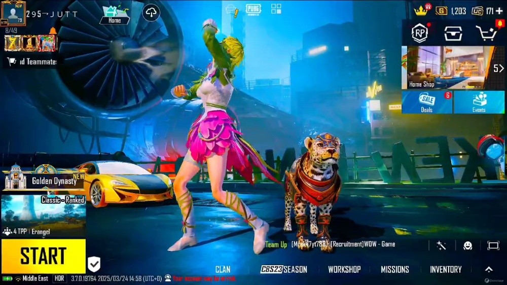 MD'S STORE/PUBG ACC/9500 QAR/F2F - 5