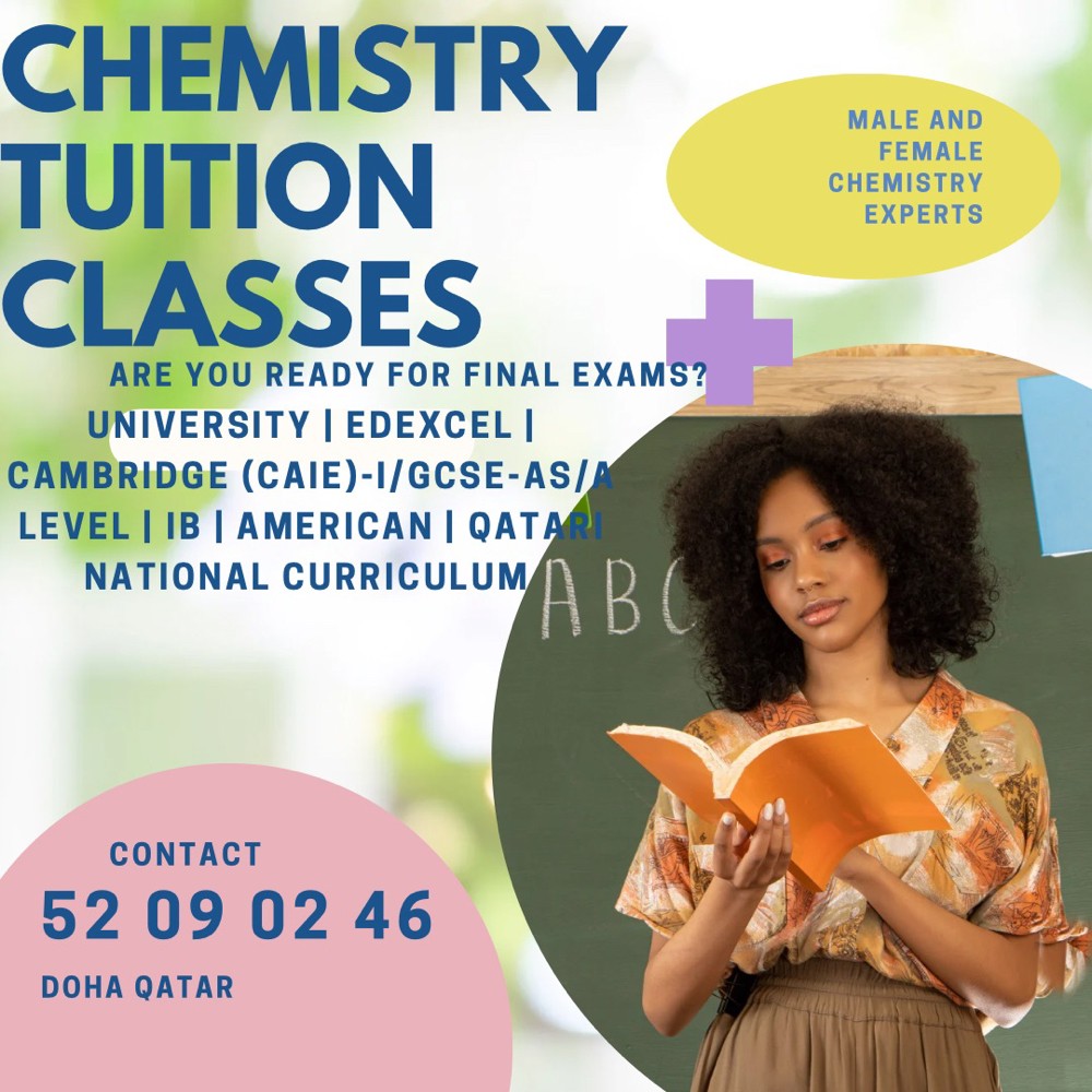 CHEMISTRY AND SCIENCE TUITIONS  - 2