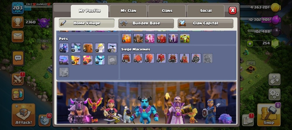 Clash Of Clan (COC) TH16 - 4