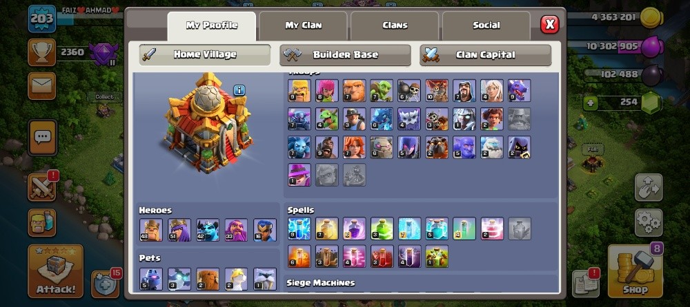 Clash Of Clan (COC) TH16 - 3