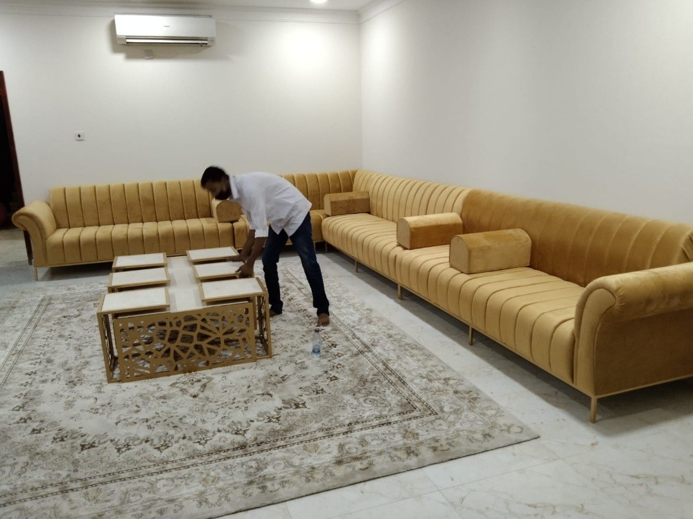 New sofa making and cloth changin - 12