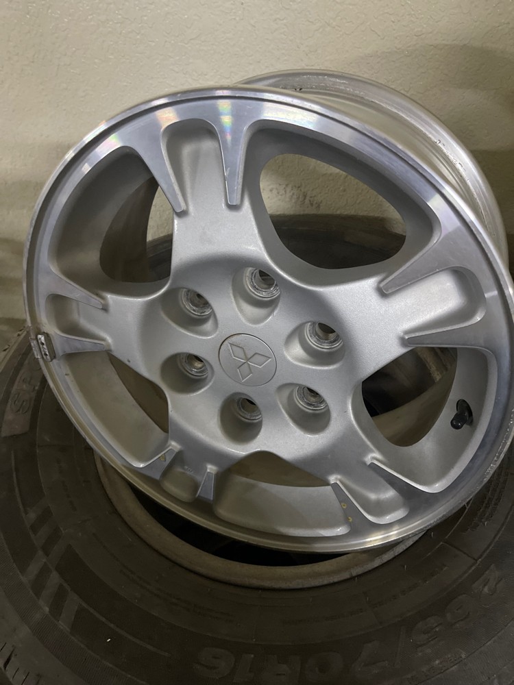 4 original Mitsubishi 16” rims  - 5