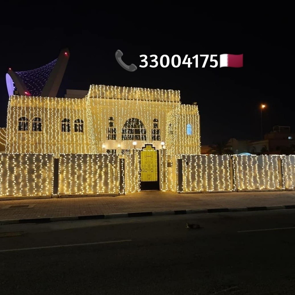 Wedding lighting decoration Qatar - 10