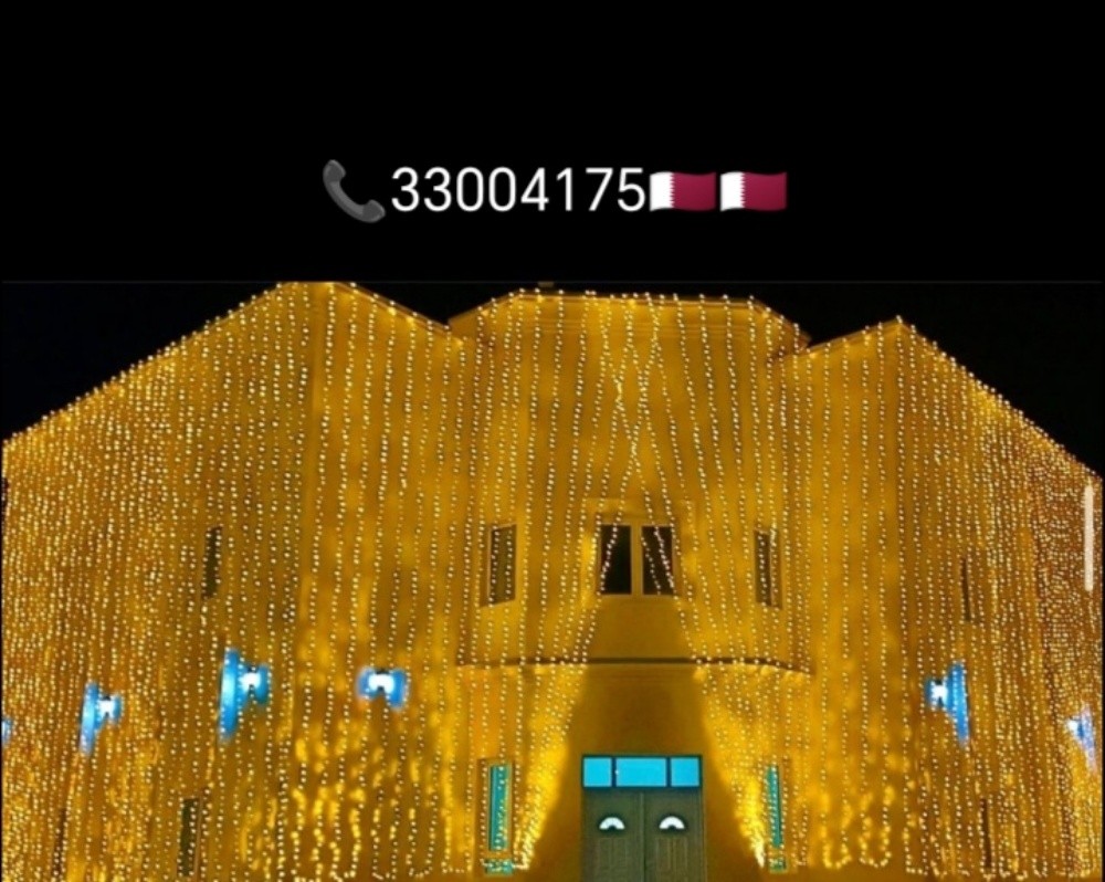 Wedding lighting decoration Qatar - 2