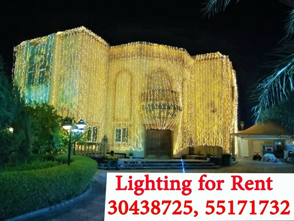 Wedding lighting decoration Qatar - 13