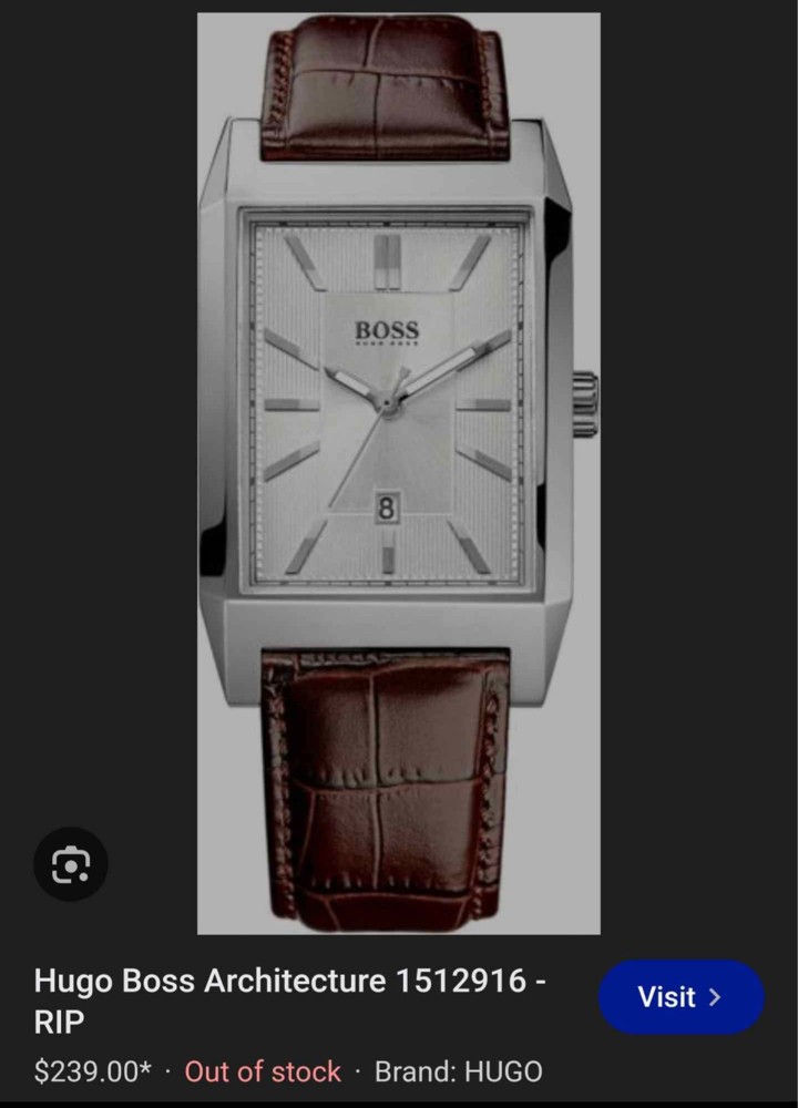 hugo boss dress watch - 3