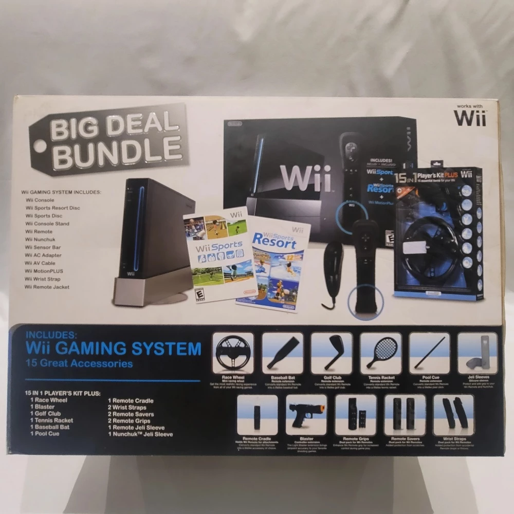 Nintendo Wii BIG DEAL BUNDLE - 1