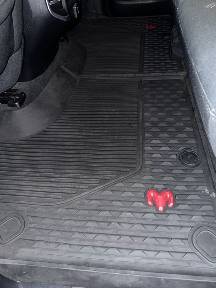 Ram TRX  floor mats (rubber)  - 2