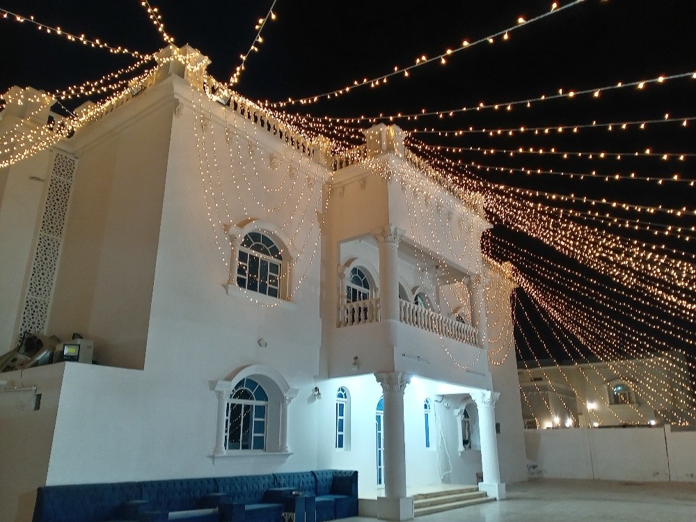 Arabian wedding lighting decor - 7