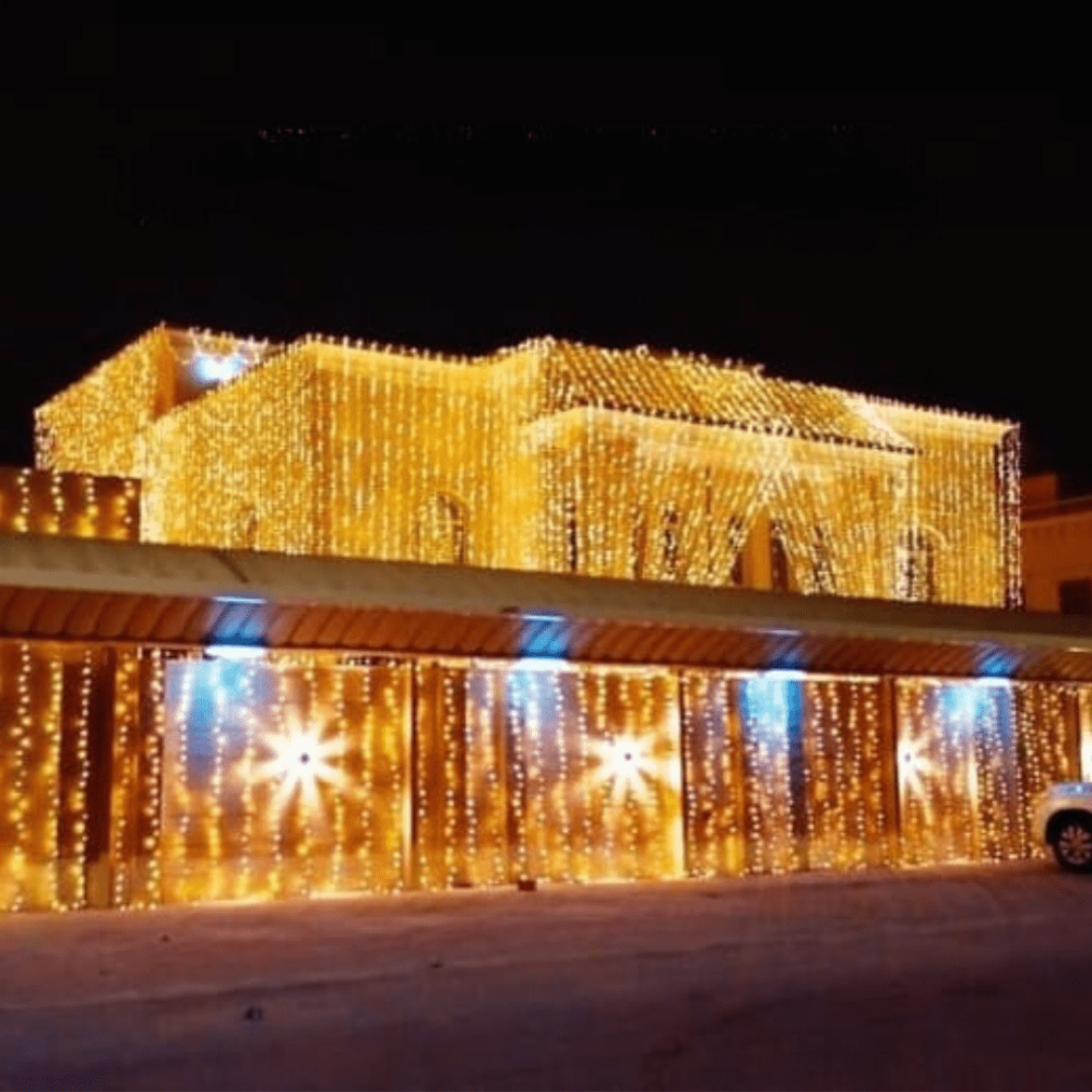 Arabian wedding lighting decor - 1
