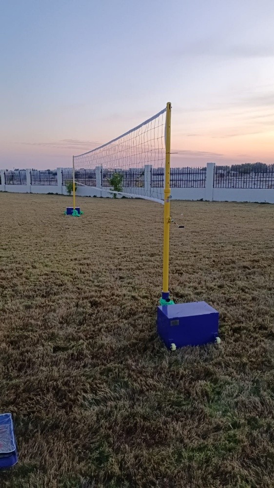 volleyball net and stand - 2