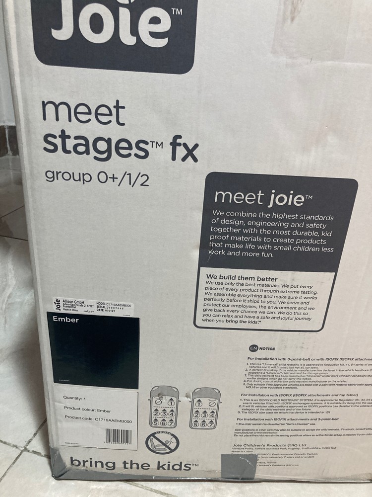 Joie stages fx  with isofix - 3