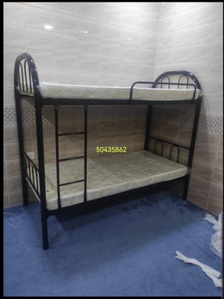Black double bunk bed - 2