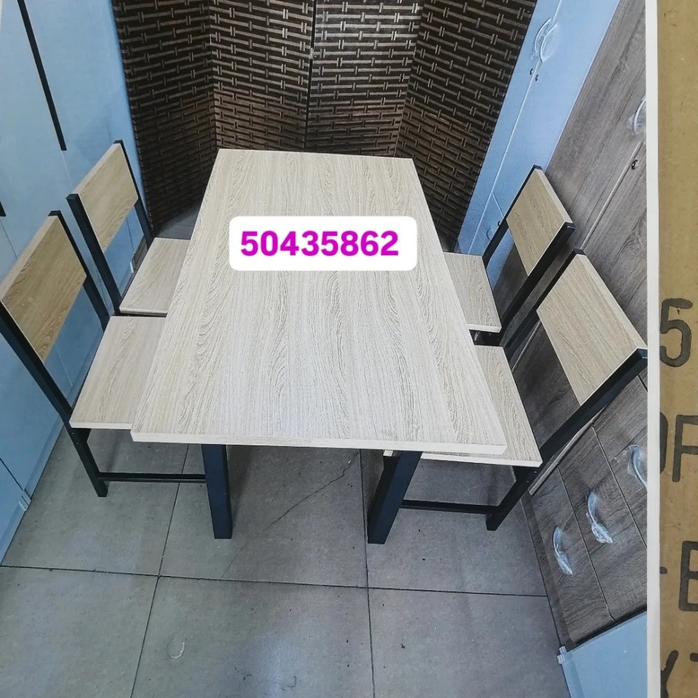 dining table 4 and 6 chairs - 2