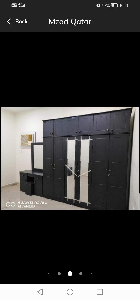 six doors wooden wardrobe ^ - 5