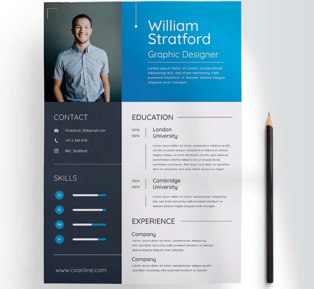 Professional CV and Resume - 3