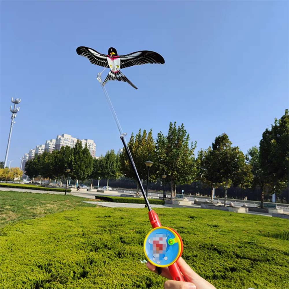 Fishing rod kite handheld - 2