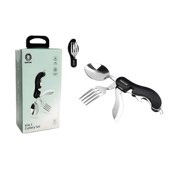 Green Lion 4-in-1 Cutlery Set - 1