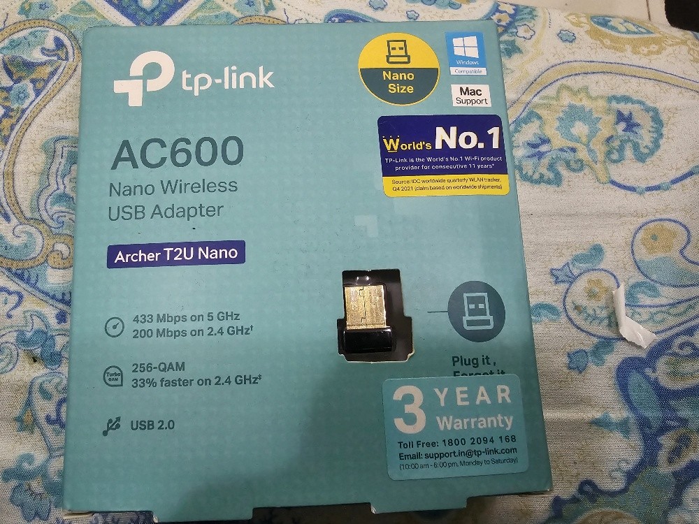 Tp link nano wireless adapter - 1