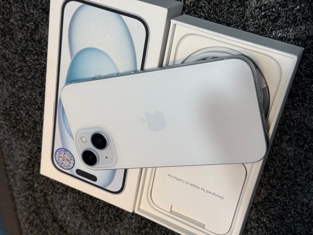 iPhone 15 Blue 128 GB 100 Bat - 4