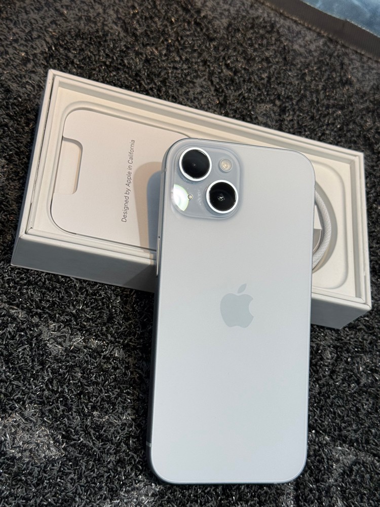 iPhone 15 Blue 128 GB 100 Bat - 8