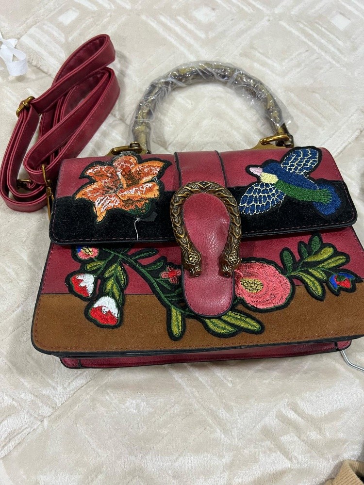 New real leather bag - 1
