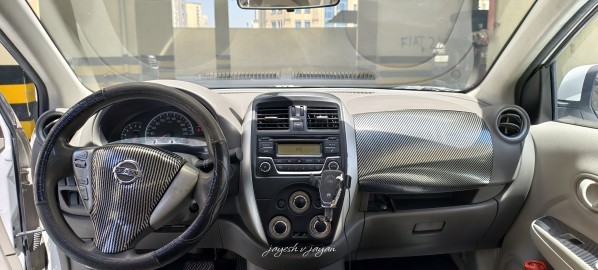 Nissan Sunny White 2016 model - 5