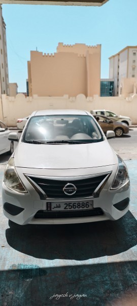 Nissan Sunny White 2016 model - 3