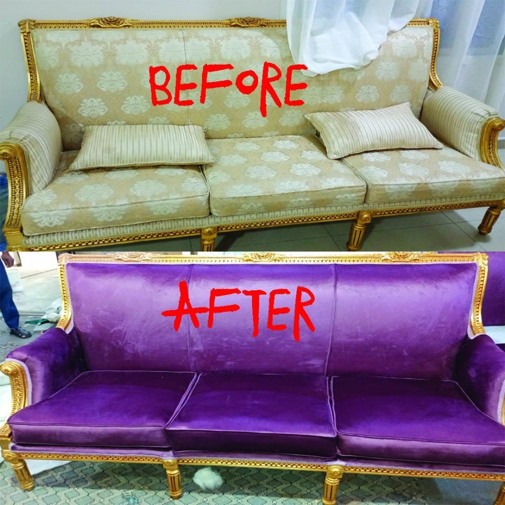 Sofa upholstery service - 9