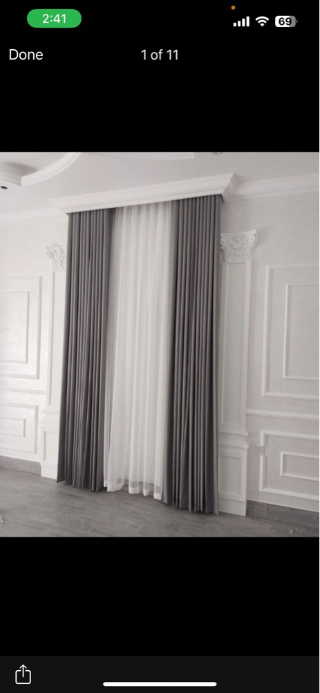 Curtains and blind and - 2