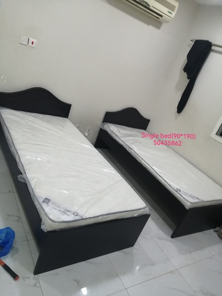 single bed with mattress# - 2