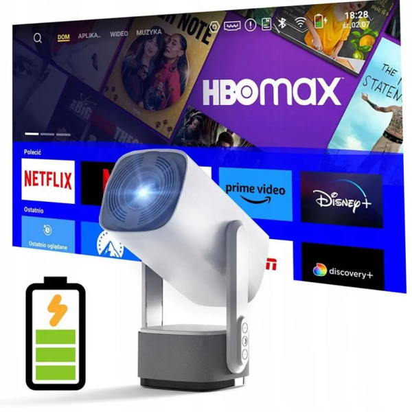 Pan Tilt Lamp Projector- 4k 5Ghz - 4