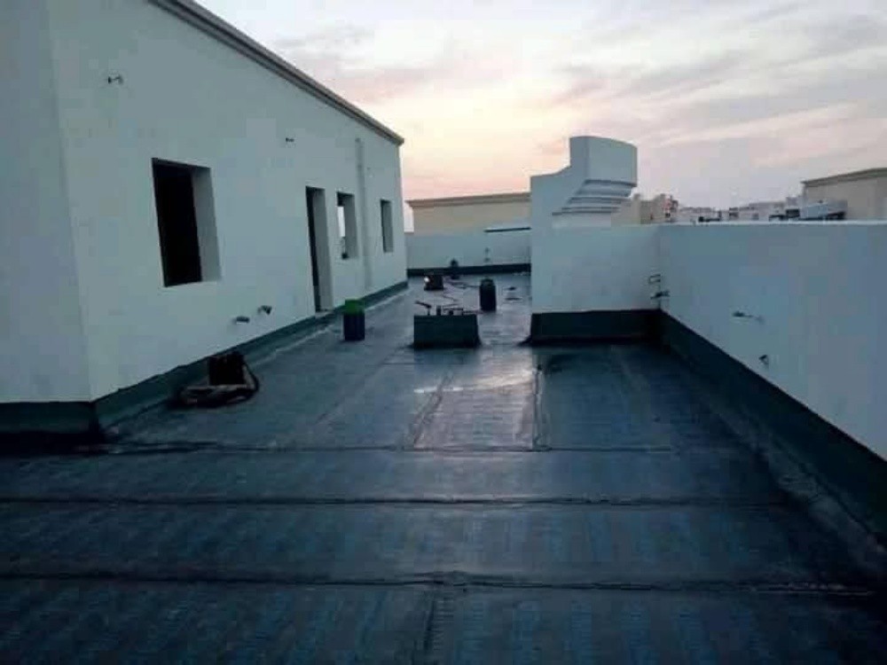 نقوم بعمل العازل الأسطح - 7